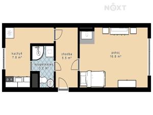 Prodej atypického bytu, Vyšší Brod, Kyselov, 83 m2