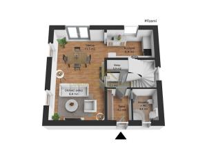 Pronájem rodinného domu, Křemže - Chlum, 92 m2