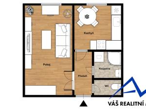 Prodej bytu 1+1, Ostrava, Dětská, 42 m2