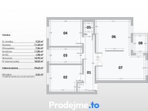 Prodej bytu 3+1, Strachotice - Micmanice, 78 m2