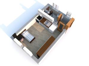 Pronájem bytu 1+kk, Choceň, Sv. Čecha, 28 m2