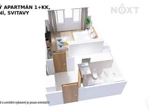 Prodej apartmánu, Svitavy, Říční, 36 m2