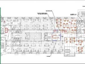 Pronájem kanceláře, Praha - Holešovice, Jankovcova, 337 m2