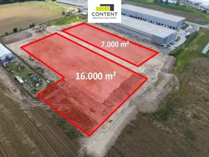 Pronájem výrobních prostor, Vejprnice, Tyršova, 16000 m2