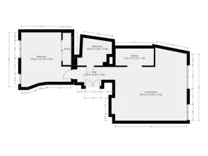 Pronájem bytu 2+1, Praha - Staré Město, Týnská ulička, 71 m2