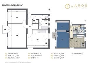 Prodej bytu 2+1, Všejany, Na Prstýnku, 71 m2