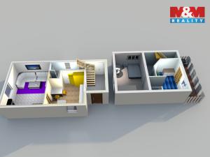 Prodej rodinného domu, Červené Pečky, 9. května, 78 m2