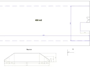 Pronájem skladu, Jirny, Tovární, 447 m2