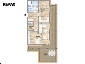 Prodej bytu 2+kk, Zlín, Smetanova, 56 m2