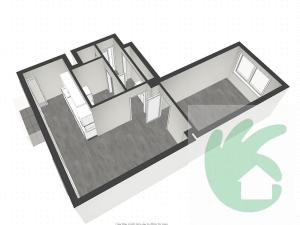 Pronájem bytu 2+1, Štětí, Školní, 53 m2