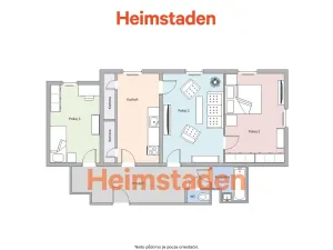 Pronájem bytu 3+1, Havířov - Město, Jana Wericha, 81 m2