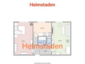 Pronájem bytu 2+1, Frýdek-Místek - Místek, Anenská, 51 m2