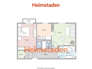 Pronájem bytu 3+1, Frýdek-Místek - Místek, Československé armády, 71 m2