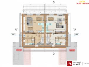 Prodej domu na klíč, Zlín, Nivy II, 118 m2
