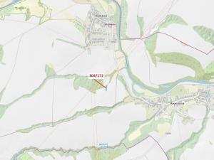 Dražba pozemku, Ivančice, 597 m2