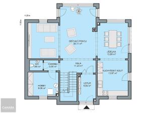 Prodej domu na klíč, Jílové u Prahy, 200 m2