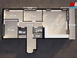 Pronájem bytu 4+kk, Praha, Šenácká, 95 m2