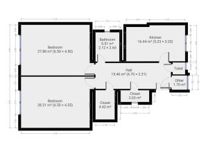 Pronájem bytu 2+1, Praha - Holešovice, Farského, 112 m2