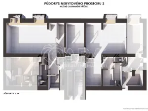 Prodej obchodního prostoru, Brno, Lidická, 326 m2
