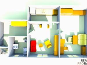 Pronájem bytu 2+kk, Olomouc, Starodružiníků, 46 m2