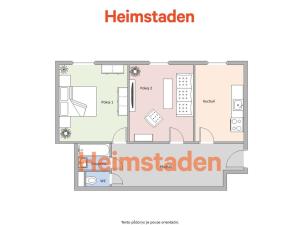 Pronájem bytu 2+1, Havířov - Město, Jana Wericha, 55 m2
