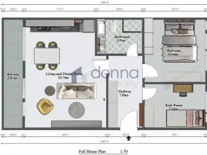 Pronájem bytu 3+kk, Praha, Rumburská, 54 m2