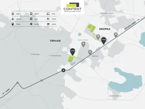 Pronájem skladu, Krupka, Eduarda Proppera, 12500 m2