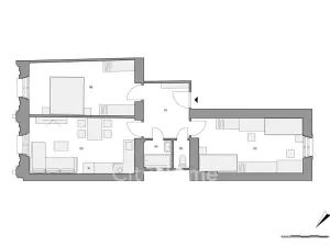 Prodej bytu 2+1, Praha - Nusle, Horní, 66 m2