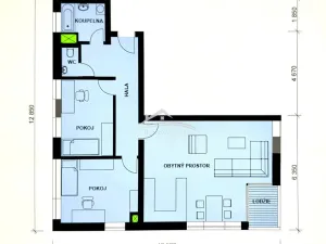 Pronájem bytu 3+kk, Havlíčkův Brod, Stromovka, 91 m2