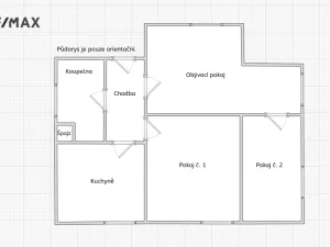 Pronájem bytu 3+1, Liberec, Brněnská, 60 m2