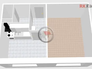 Prodej bytu 1+1, Třebíč - Nové Dvory, Moskevská, 33 m2