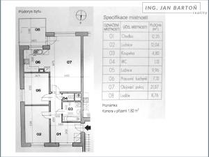 Pronájem bytu 3+kk, Jihlava, Poláčkova, 69 m2