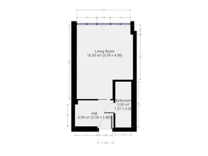 Pronájem bytu 1+kk, Praha - Holešovice, Pplk. Sochora, 26 m2