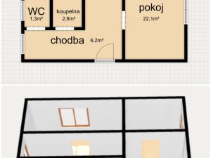 Prodej bytu 3+1, Stříbro, Západní Předměstí, 72 m2