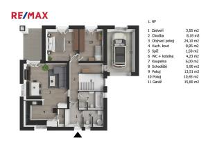 Prodej rodinného domu, Obříství, V. Talicha, 170 m2