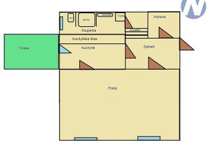 Pronájem bytu 1+1, Vimperk, Svornosti, 45 m2
