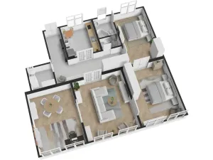 Pronájem bytu 3+1, Praha - Vinohrady, Polská, 134 m2