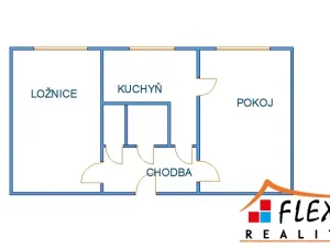 Pronájem bytu 2+1, Karviná, Na Kopci, 55 m2