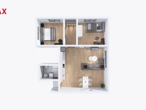 Pronájem bytu 3+kk, Zábřeh, Havlíčkova, 65 m2