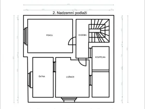 Prodej rodinného domu, Jaroměř - Josefov, Rumunská, 150 m2
