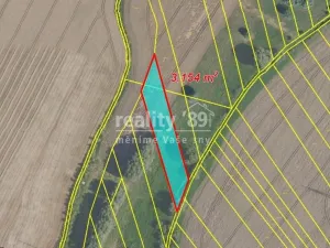 Prodej pole, Kostelec nad Labem - Jiřice, 12885 m2