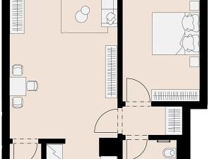 Pronájem kanceláře, Praha - Nové Město, U půjčovny, 46 m2