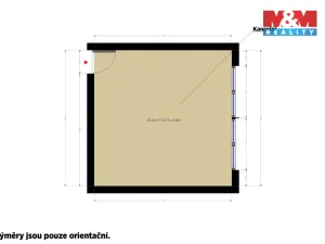 Pronájem kanceláře, Plzeň, alej Svobody, 22 m2