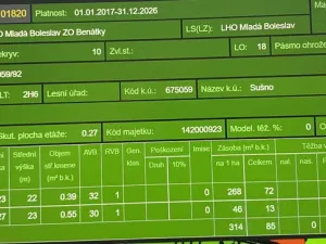 Prodej lesa, Kropáčova Vrutice - Sušno, 15167 m2