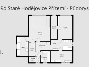 Prodej rodinného domu, Staré Hodějovice, Na Vyhlídce, 181 m2