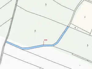 Dražba pozemku, Olešnice, 1135 m2