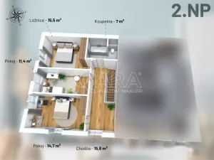 Prodej rodinného domu, Struhařov, 121 m2