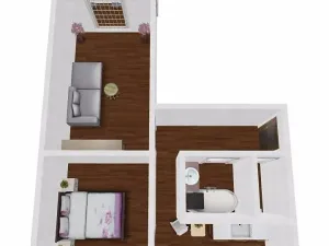 Prodej bytu 2+1, Olomouc, tř. Svornosti, 48 m2