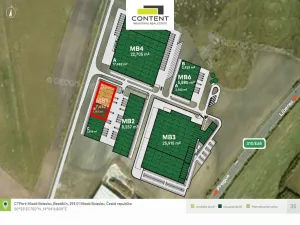 Pronájem skladu, Mladá Boleslav - Bezděčín, 4724 m2