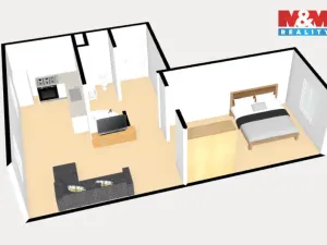 Prodej bytu 2+1, Habartov, Mírová, 61 m2